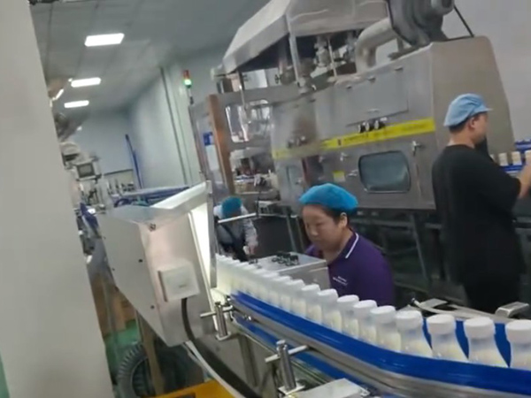 310ML酸奶生產(chǎn)中